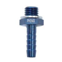 Straight Barb Adapter M12X1.5 to 5/16 Blue