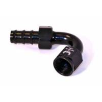 Push-Lok Hose End -6AN x 120 Degree Black