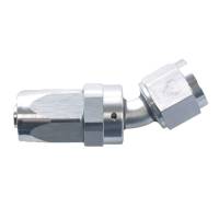 Push-Lok Hose End -6AN x 30 Degree Clear