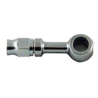 Banjo Hose End Non-Swivel -03 x 7/16 Straight Steel