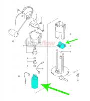 Quantum - Quantum Intank EFI Fuel Pump For Suzuki Boulevard C90 (VL1500) 2013-2020, Replaces 15100-06J11 - Image 6