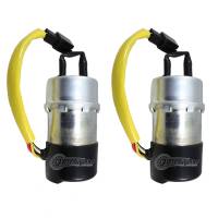 Quantum Dual Frame Mounted Electric Fuel Pumps Kawasaki Ninja ZZR1200 (ZX1200) 2002-2005, Replaces 49040-1079