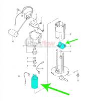 Quantum - Quantum Intank EFI Fuel Pump for Honda CB500 2013-2020, Replaces 16700-MGZ-J01 - Image 6
