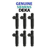 GENUINE SIEMENS DEKA 60LB Fuel Injectors 107961 FI114961 EV1 60mm Length 630cc (Set of 6)