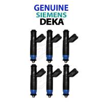 GENUINE SIEMENS DEKA 80LB 835CC FUEL INJECTORS EV6 USCAR FI11491 109991 (Set of 6)