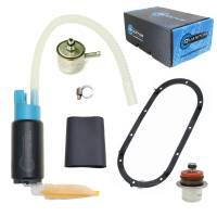 Quantum Intank Fuel Pump w/ Tank Seal, Regulator & Filter for Harley-Davidson FLHTCSE Screamin Eagle Electra Glide 2004-2005, Replaces 62897-01B