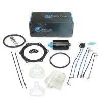 Quantum T35 Intank Fuel Pump w/ Tank Seal, Lock Ring & Filter for Kawasaki KRF750 Teryx EFI 2009-2013, Replaces 49040-0718