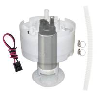 Quantum 340LPH Direct Drop-In Fuel Pump Assembly w/ Flex Hose & Strainer for Audi A4 Avant Quattro 1.6L, 1.8L, 1.8L Turbo, 2.4L, 2.6L, 2.8L 1994-2001, Replaces Airtex E8294M