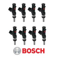 GENUINE Bosch EV6/EV14 56lb/590cc Long Nozzle 6-Hole Fuel Injector 0280158123 (Set of 8)