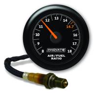 GENUINE Innovate 3855 MTX-AL Analog, Air/Fuel Ratio Gauge Kit w/O2, Black Dial