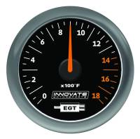 GENUINE Innovate 3865 MTX Analog Exhaust Gas Temperature Gauge Kit, Black Dial