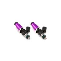 ID1050-XDS, for 89-92 RX-7 (incl. Turbo II). 14mm (purple) adaptor top. -204 / 14mm lower o-rings. Set of 2.