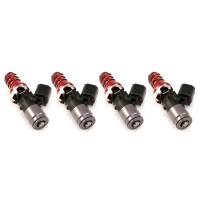 ID1700-XDS, for WRX 2002-2011 & STi 2007+ / Turbo 2.0L & 2.5L. WRX-16B bottom adapters. 11mm (red) adapters