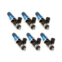 ID1700-XDS, for 3000GT VR4, 3.0L turbo. 11mm (blue) adapter tops. Denso lower.  Set of 6.