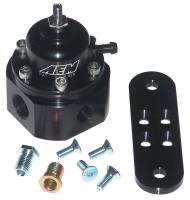 GENUINE AEM Universal Adjustable Fuel Pressure Regulator Black, 25-302BK