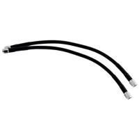 Brake Line SS Black Coated 10"