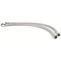 Brake Line SS Clear Coated 10"