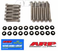 GENUINE ARP, SB Ford, W/W Heads, SS 12Pt Head Bolt Kit