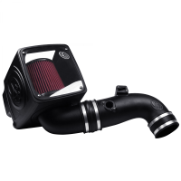 GENUINE S&B Cold Air Intake For 11-16 Chevrolet Silverado GMC Sierra V8-6.6L LML Duramax Cotton Cleanable Red