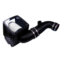 GENUINE S&B Cold Air Intake For 11-16 Chevrolet Silverado GMC Sierra V8-6.6L LML Duramax Dry Extendable White