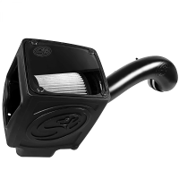 GENUINE S&B Cold Air Intake For 16-19 Silverado/Sierra 2500, 3500 6.0L Dry Extendable White