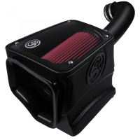 GENUINE S&B Cold Air Intake For 17-18 Chevrolet GMC Silverado/ Sierra 1500, Tahoe, Suburban, Yukon, XL, Denali, 5.3L, 6.2L Cotton Cleanable Red