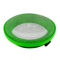 GENUINE S&B Turbo Screen 4.0 Inch Lime Green Stainless Steel Mesh W/Stainless Steel Clamp