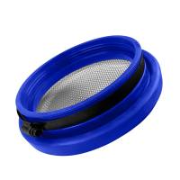 S&B - GENUINE S&B Turbo Screen 4.0 Inch Blue Stainless Steel Mesh W/Stainless Steel Clamp - Image 4
