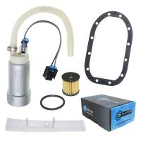 Quantum Intank Fuel Pump w/ Tank Seal & Fuel Filter Kit for Harley-Davidson FXDL Low Rider EFI 2004-2009, Replaces 61016-04B