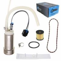 Quantum Intank Fuel Pump w/ Tank Seal & Fuel Filter Kit for Harley-Davidson FLHTC Electra Glide Classic EFI 2008-2013, Replaces 62908-08