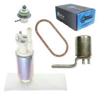 Quantum Intank EFI Fuel Pump w/ Regulator, Tank Seal & Filter for Harley-Davidson FLTCUI Tour Glide Ultra Classic EFI 1996, Replaces 61342-95A