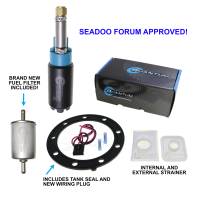 Quantum Fuel Pump Replacement Kit w/ Tank Seal & Filter for SeaDoo 3D 947 DI EFI 2006-2007, Replaces 275500655