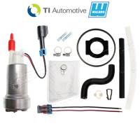Genuine Walbro / TI Automotive F90000285 525LPH HELLCAT E85 Fuel Pump + Install Kit & Flex Hose