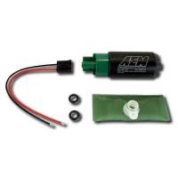 Genuine AEM 340LPH E85-Compatible High Flow In-Tank Fuel Pump (65mm, Offset Inlet)