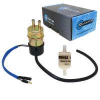 Quantum Electric Fuel Pump w/ Fuel Filter for Kawasaki Mule 2500 1994-2000, Replaces 49040-1055