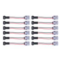 Quantum Injector PnP Adapters - Denso (female) to OBD2 Honda (male) -Wired-Set of 12