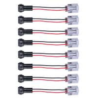 Quantum Injector PnP Adapters - Denso (female) to OBD2 Honda (male) -Wired-Set of 8