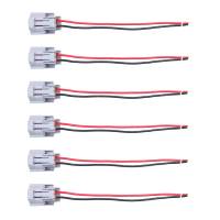 Quantum Injector PnP Adapters - Denso (female) to Pigtail (female)-Wired-Set of 6