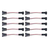 Quantum Injector PnP Adapters - EV1 Bosch/Jetronic (female) to EV6/EV14 USCAR (male)-Wired-Set of 10