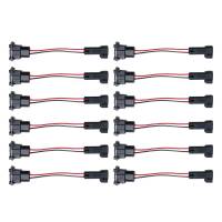 Quantum Injector PnP Adapters - EV1 Bosch/Jetronic (female) to EV6/EV14 USCAR (male)-Wired-Set of 12