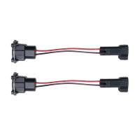Quantum Injector PnP Adapters - EV1 Bosch/Jetronic (female) to EV6/EV14 USCAR (male)-Wired-Set of 2