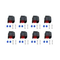 Quantum Injector Dynamics EV6/ EV14 Terminals/Pins (Sockets/Connectors/Plugs) Fits all ID/EV6 Injectors Set of 8