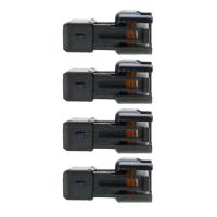 Quantum Injector PnP Adapters - EV6/EV14 USCAR (female) to EV1 Bosch/Jetronic (male)-Wireless-Set of 4