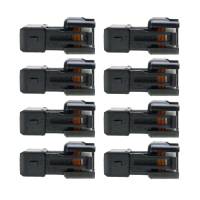 Quantum Injector PnP Adapters - EV6/EV14 USCAR (female) to EV1 Bosch/Jetronic (male)-Wireless-Set of 8