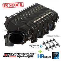 WHIPPLE GEN 5 STAGE 2 Supercharger Competition Kit 2018-2020 Mustang GT W185RF / Intercooled / BLACK + ID Injectors & HP Tuners