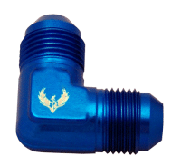 AN Fittings & Hoses - Adapters - 90 Degree AN to AN Elbow