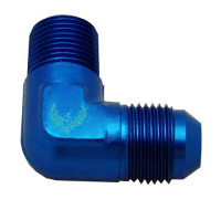 AN Fittings & Hoses - Adapters - 90 Degree AN Male to NPT Male
