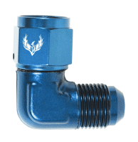 AN Fittings & Hoses - Adapters - 90 Degree AN Female to Male Swivel