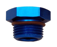 AN Fittings & Hoses - Caps and Plugs - ORB Straight Thread O-Ring Plugs